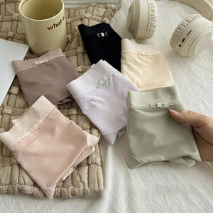 Pantalones de punto de seda helada para mujer, diseño personalizado, tiro medio, estilo hipster, para uso diario, lisos, a la moda, súper delgados, elásticos, sexys, cómodos y transpirables. - Product Image 2