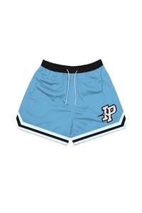 Mesh <strong>Shorts</strong> With Tape Streetwear Heavyweight Mesh <strong>Shorts</strong> <strong>Old</strong> School Collegiate Game Day Apparel - Product Image 2