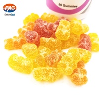 Bonbons multivitaminés pour enfants sans sucre ou sans marque privée Aliments entiers pour enfants Supplément vitaminique pour enfants