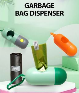 Distributeur de sacs à déjections canines personnalisé avec logo, portable, pour les promenades et les voyages en extérieur, accessoire pour chien - Product Image 2