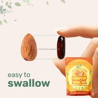 Capsules molles d'huile de graines de citrouille de qualité alimentaire pour la santé des cheveux et de la prostate – Approvisionnement direct usine