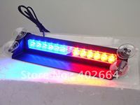 Luces estroboscópicas de seguridad a prueba de polvo para coche, luces de advertencia de visera Led ámbar/blanco,