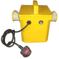Transformateur de chantier portable 1,5 KVA 3,3 KVA 220V vers 110V Transformateur de chantier robuste