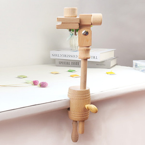 PUSELIFE madera <span class=keywords><strong>bordar</strong></span> 360 grados rotación soporte bordado aro soporte - Product Image 4