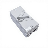 Interrupteur-sectionneur industriel EKYK UKF-2P 20A 2P20A étanche IP66 440V 50/60HZ pour applications PC, approvisionnement exclusif transfrontalier