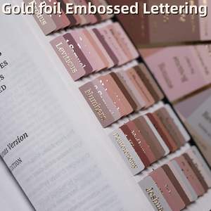 Bibbia studio Journaling fornisce etichette personalizzate autoadesive laminazione bibbia con riepilogo - Product Image 4