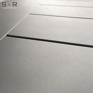 Ensemble de chaises de salle <span class=keywords><strong>à</strong></span> manger d'extérieur modernes en aluminium sans accoudoirs, style ferme, avec coussin imperméable pour hôtels, parcs et salles de réunion - Product Image 5