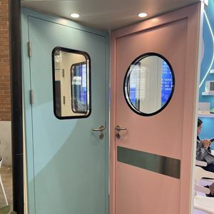 Portes de salle d'opération manuelles en acier inoxydable ignifuge très appréciées pour les établissements de santé - Product Image 3