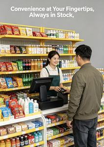 Exhibidor de Pared para Comercios, Ligero, de Una Cara, Multicapa, con Altura de Estante Ajustable, Metálico, Independiente, para Supermercados - Product Image 5