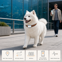 Traceur GPS pour animaux de compagnie G67, suivi de localisation précis, historique des itinéraires, géolocalisation, application de suivi de localisation gratuite