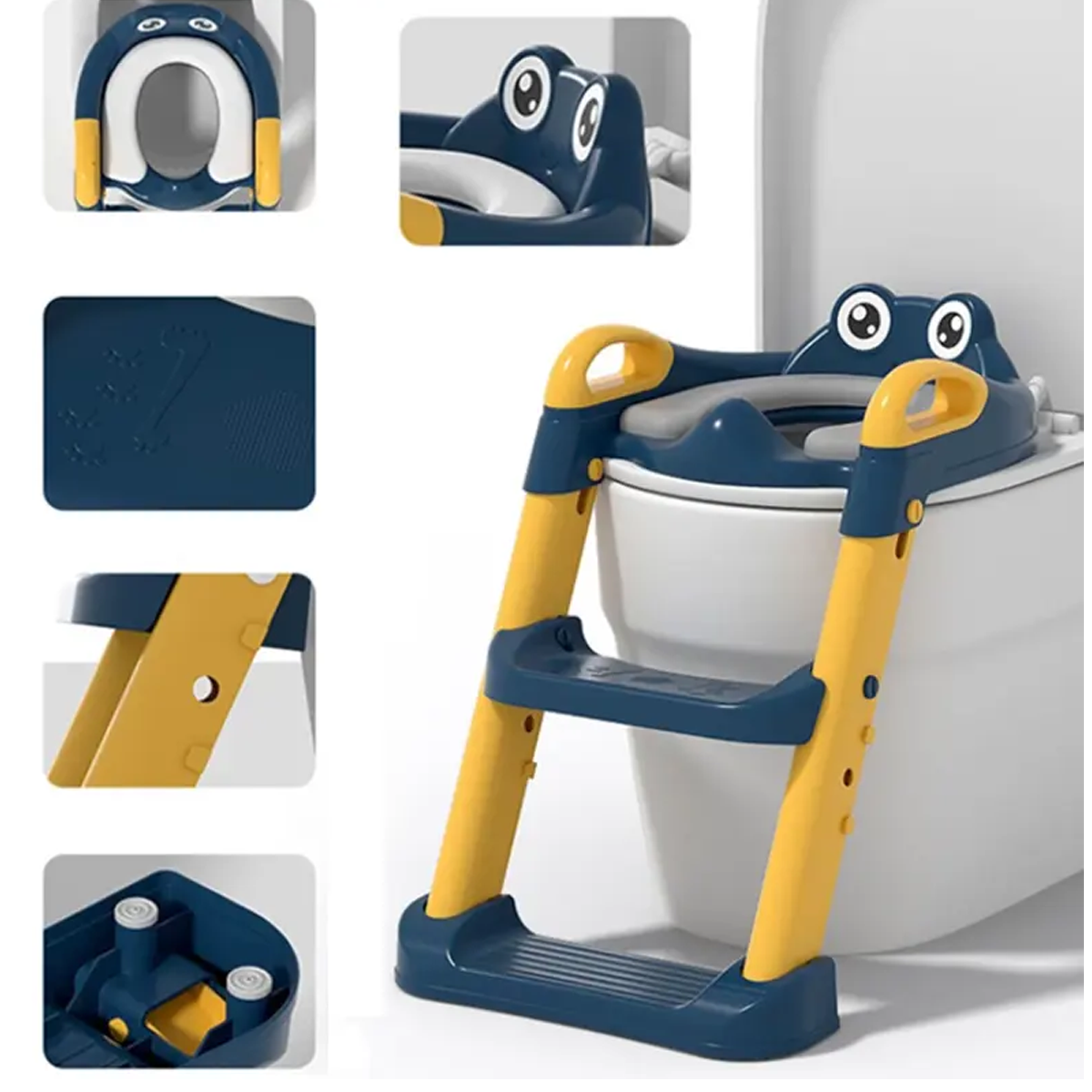 Children's ladder folding toilet