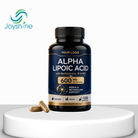 Capsules de complexe d'acide alpha-lipoïque 600 mg, benfotiamine, vitamines B1 et B12, soutien du métabolisme nerveux et antioxydant, 120 unités, complément alimentaire