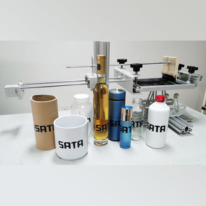Unidad de máquina de serigrafía de botella de taza manual usada mostrada a la venta - Product Image 3