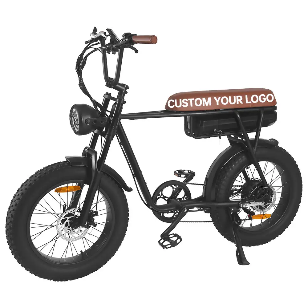 Fatbike – vélo électrique fat tyer de 20 pouces, vélo de plage, de montagne, cyclomoteur électrique pour adultes