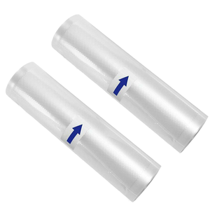 Bolsas de Vacío Transparentes Prettyseal Modernas con Relieve de PA+PE de 1.5mil, Resistentes a la Humedad, para Congelador, Aptas para Microondas, para Conservar Alimentos - Product Image 1