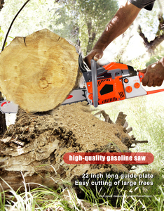 Chuỗi Saw Khối Top Bìa Gas Cưa 18 "5800 Trung Quốc 98cc Xăng Xăng Giá Rẻ Cưa Máy Cắt Gỗ - Product Image 4