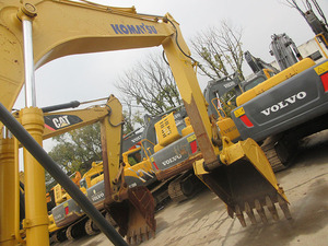 Komatsu PC130 Hydraulic Crawler Excavator 12 Ton Digging <b>Bucket</b> Used Construction Equipment - Product Image 3