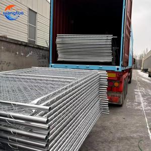 Clôture de sécurité en treillis métallique économique, panneau de clôture temporaire en treillis métallique pour chantier et événement - Product Image 2