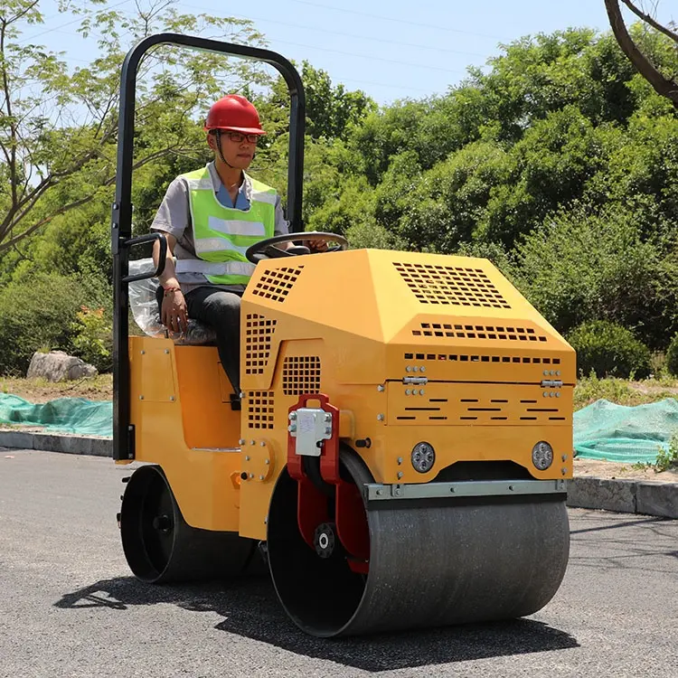 Tek/çift davul titreşimli actor ktör yol silindiri asfalt silindiri yol yapım makinesi fiyat