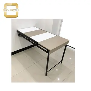 classic folding kitchen table with practical folding smart table of small apartment movable table