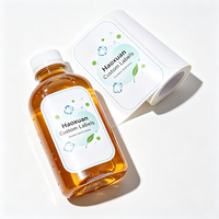 Étiquettes pour bouteilles de thé froid Haoxuan OEM, film brillant PP imperméable, autocollants imprimés adhésifs pour emballages de boissons prêtes à boire