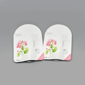 Bolsa de embalaje de loción de perfume de crema cosmética en forma de papel de aluminio laminado con sellado térmico de plástico de impresión personalizada - Product Image 4