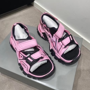 Sandales de sport à plateforme épaisse unisexes, à la mode, avec sangles à boucles, à bout ouvert, antidérapantes, pour la marche quotidienne, chaussures d'été pour l'extérieur - Product Image 1