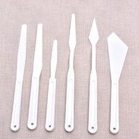 Articles artistiques, outils pour la poterie, outils pour la poterie souple, outils pour l'argile plastique, couteaux à sculpter la poterie, ensembles de 6 pièces