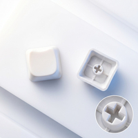 Wholesale MOA Cherry XDA Profile PBT Blank Keycaps DIY No Print Keycap for MX Gaming Mechanical Keyboard