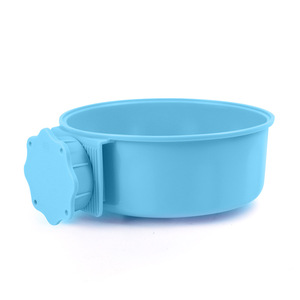 NAMSAN Tazón colgante para mascotas, plato redondo de plástico de calidad alimentaria para alimentar a perros, fácil de limpiar - Product Image 3