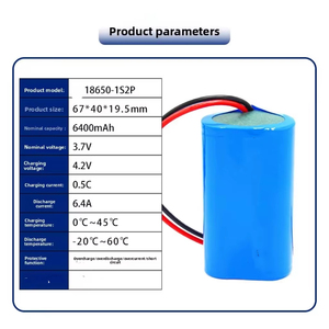 Paket Baterai Lithium 18650 2-P 4800mAh Isi Ulang untuk Kunci Pintu Pintar Kamera Keamanan Nirkabel - Suhu Kerja -20C hingga 60C - Product Image 6