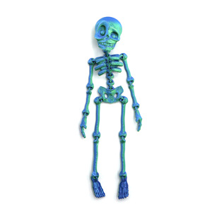 Populares Adornos de Calaveras Impresas en 3D, Figuras Articuladas de Esqueletos Deformables, Juguetes de Plástico - Product Image 2