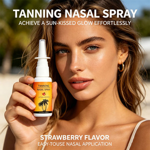 Spray Nasal <span class=keywords><strong>Acelerador</strong></span> de <span class=keywords><strong>Bronceado</strong></span> 5X Fuerte con Etiqueta Personalizada, 30ml, Líquido Orgánico para un Bronce Oscuro Intenso - Product Image 3