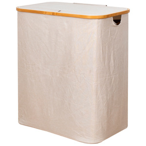Collapsible Laundry <b>Basket</b> Oxford Fabric <b>Large</b> Capacity Storage Bin For Bathroom Clothing Organizer Rectangle Foldable Design - Product Image 5