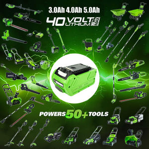 Batteries neuves pour outils électriques Greenworks 40V, scie à perche sans fil et tronçonneuse sans fil 40V 12 pouces et tondeuse à gazon sans fil - Product Image 4