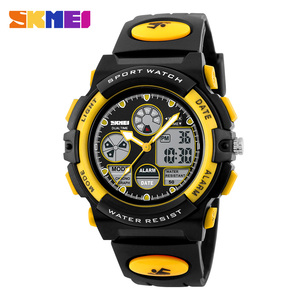 <span class=keywords><strong>SKMEI</strong></span> <span class=keywords><strong>1163</strong></span> Sports enfants montres à Quartz enfants étanche double affichage montres LED montre numérique - Product Image 6