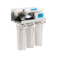 Sous l'évier 50/75/100/200 GPD en option système de Filtration de l'eau par osmose inverse avec compteur TDS filtre à eau domestique