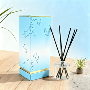 Caja de Regalo Personalizada para Difusor de Aromas, Biodegradable, Impermeable, con Certificación de Tinta de Soya, Caja Rígida de Papel con Relieve y Forro de Esponja - Product Image 2