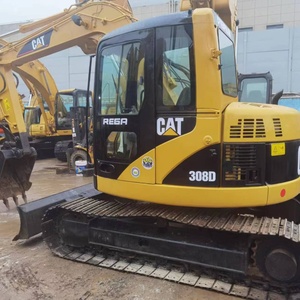 Mini Excavadora de 8t, Excavadora Multifuncional Pequeña Cat 308d Importada de Japón, en Venta en Shanghái - Product Image 3