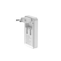 Cargador de Viaje Portátil Ultrafino GaN de 65W con Carga Rápida 2026, Puertos Tipo-C y USB-A