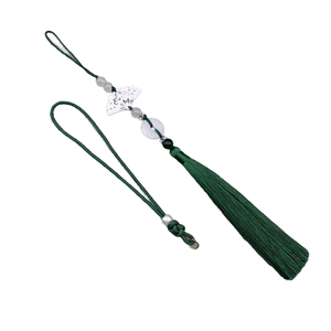 Accessoire de téléphone de haute qualité, cordon à franges 7line avec perles et pendentif pour téléphone, clé, Egygold - Product Image 3