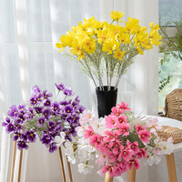 Nouveau produit : Fleur artificielle de simulation de feu d'artifice Rose Wall Gesang pour la décoration intérieure et les bouquets de mariage - Vente en gros