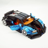 K Box 10553 2026 Nouveau MOC Voiture de sport 1:8 Briques de construction DIY 3827 pièces Jouet éducatif Kit de modélisme pour collectionneur adulte Cadeau