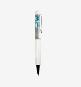 Bolígrafos Promocionales con Reloj de Arena Flotante, Logotipo Personalizado Impreso, Plástico Portátil para Oficina, Hogar, Regalo Empresarial - Product Image 1