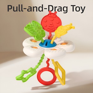 ของเล่นเสริมพัฒนาการ<span class=keywords><strong>เด็ก</strong></span> 0-<span class=keywords><strong>3</strong></span> <span class=keywords><strong>ป</strong></span>ี เกรดอาหาร ของเล่นกัดนุ่ม <span class=keywords><strong>ฝึก</strong></span>นิ้วมือ ของเล่นมอนเตสซอรี่ ของเล่นดึงเชือกพลาสติกสำหรับ<span class=keywords><strong>เด็ก</strong></span> - Product Image 3