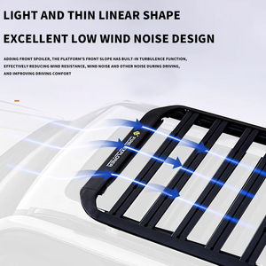 Highlander Roof Luggage Rack Expansion Dedicated Roof Platform Folding <strong>Ladder</strong> Backpack Mecha <strong>Net</strong> - Product Image 5