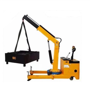 Self-walking full-electric hydraulic rotary <b>crane</b> full-automatic 360-degree rotary mobile small <b>crane</b> - Product Image 5