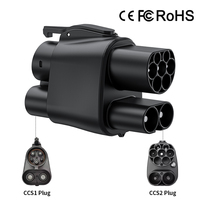 Nouvel adaptateur de chargeur EV Xundao CCS2 vers CCS1, charge rapide DC+AC, 1000V 250kW, indice de protection IP54, pour Tesla
