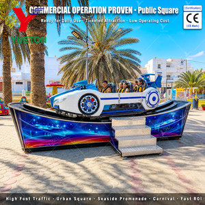 Precio de Fábrica, Auto Volador Eléctrico de 360 Grados, Juego Giratorio para Carnaval, Atracción de Parque de Diversiones para Adultos y Niños - Product Image 2