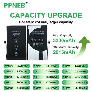 Batería de Diagnóstico Original OEM para iPhone 12 Mini, 12 Pro, 13, 14, 15 Pro Max, Reemplazo de Alta Capacidad para Batería de iPhone - Product Image 3